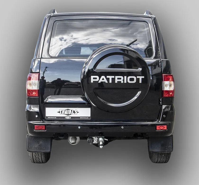 Фаркоп Tavials (Лидер-Плюс) под американский квадрат для УАЗ Патриот I (3163) 2005-2014. Артикул T-UAZ-04E