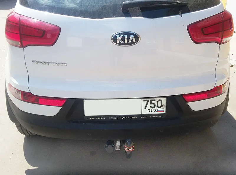 Фаркоп AvtoS для Kia Sportage III 2010-2015. Артикул HY 22