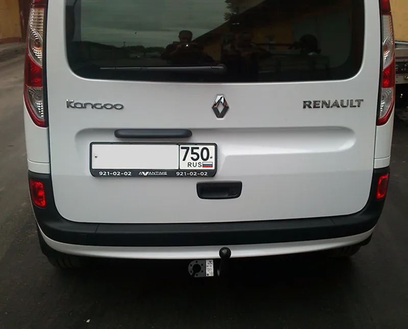 Фаркоп AvtoS для Renault Kangoo II рестайлинг минивэн, фургон 2013-2025. Артикул RN 08