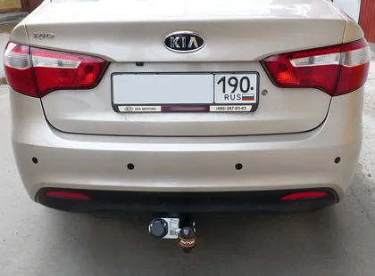 Фаркоп AvtoS для Kia Rio II хетчбек 2009-2011. Артикул KI 19