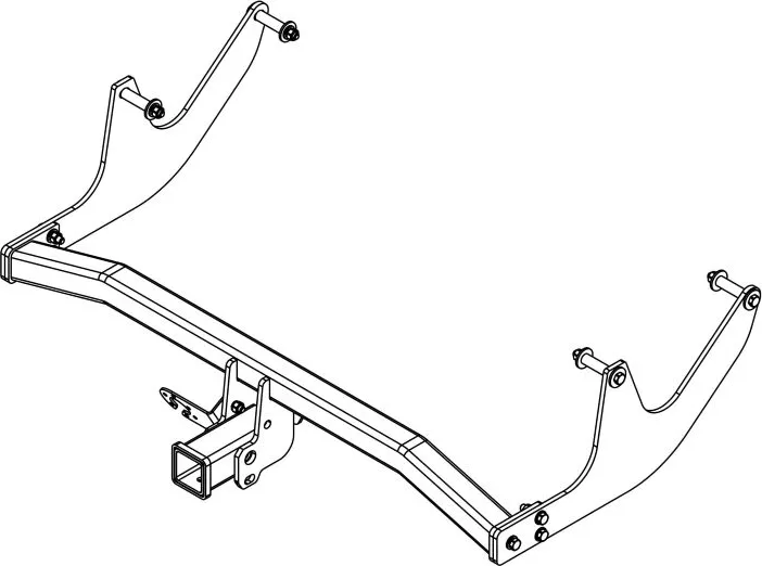 Фаркоп AvtoS для Lada Largus 2012-2025 (без шара в комплекте). Артикул RN 03B
