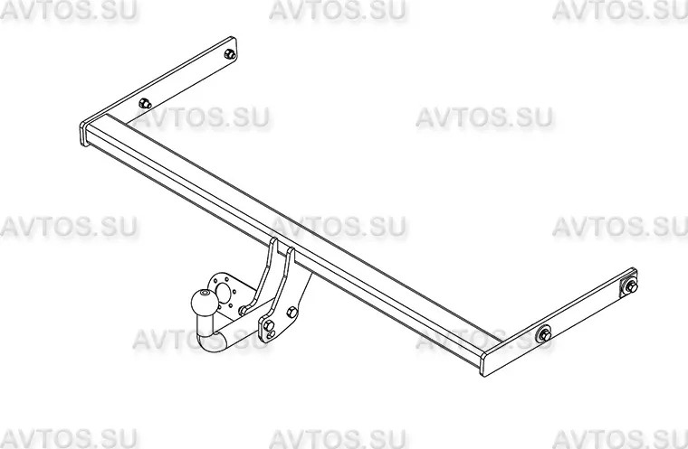 Фаркоп AvtoS для Skoda Octavia A7 универсал 2013-2020. Артикул SK 10 Фаркоп AvtoS для Skoda Octavia A7 универсал 2013-2020. Артикул SK 10