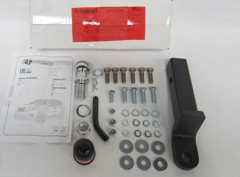 Фаркоп Oris (ранее Bosal) для Infiniti JX35 2013-2014. Артикул 4381-E Фаркоп Oris (ранее Bosal) для Infiniti JX35 2013-2014. Артикул 4381-E