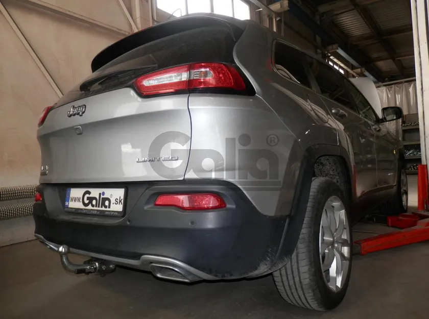 Фаркоп Galia оцинкованный для Jeep Cherokee KL 2013-2025. Артикул J013A Фаркоп Galia оцинкованный для Jeep Cherokee KL 2013-2025. Артикул J013A