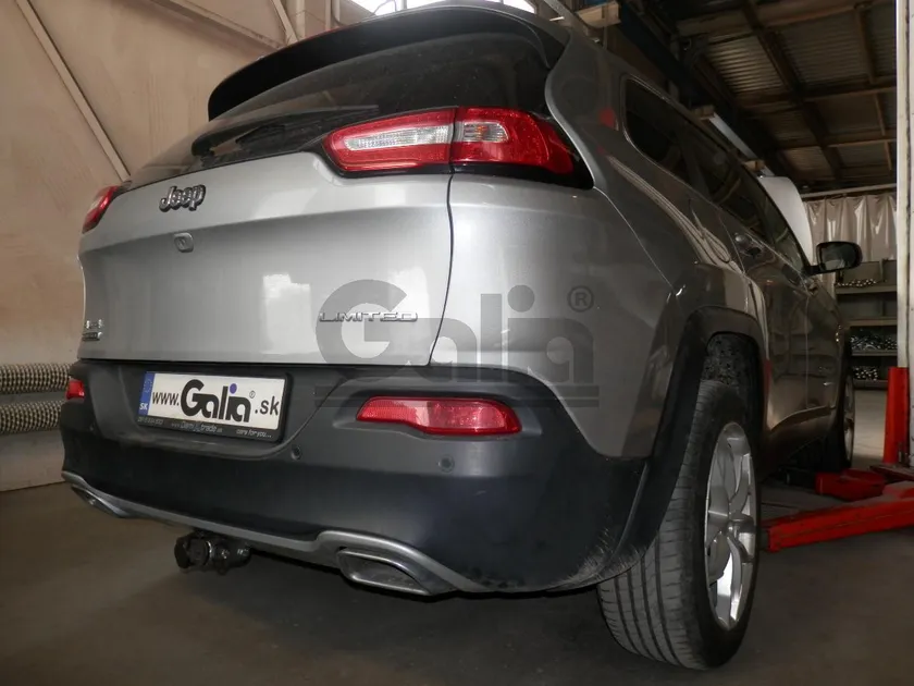 Фаркоп Galia оцинкованный для Jeep Cherokee KL 2013-2025. Артикул J013A Фаркоп Galia оцинкованный для Jeep Cherokee KL 2013-2025. Артикул J013A