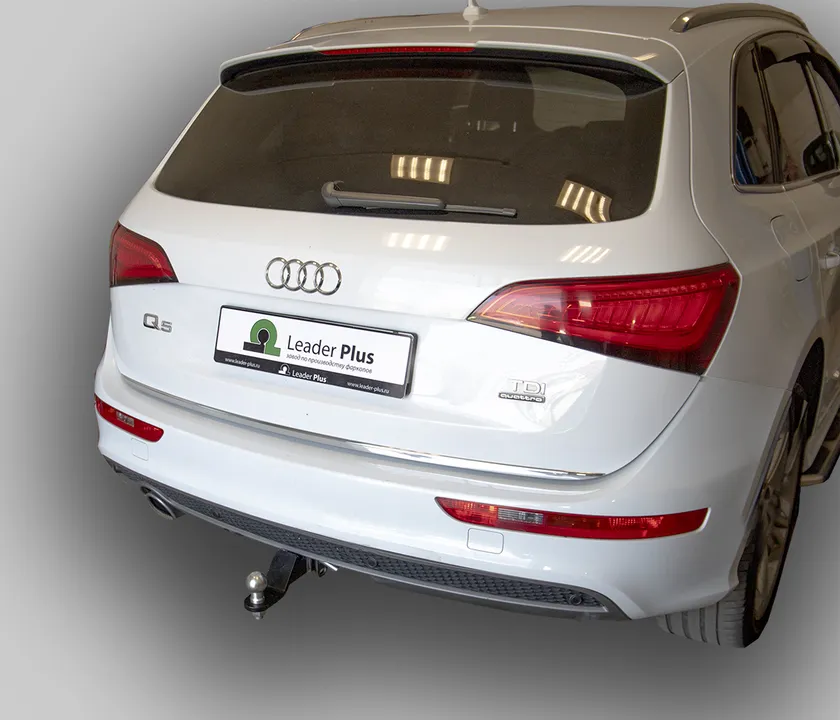 Фаркоп Лидер-Плюс для Audi Q5 I 8RB 2008-2017 (Съемный под квадрат 50х50). Артикул A106-E Фаркоп Лидер-Плюс для Audi Q5 I 8RB 2008-2017 (Съемный под квадрат 50х50). Артикул A106-E