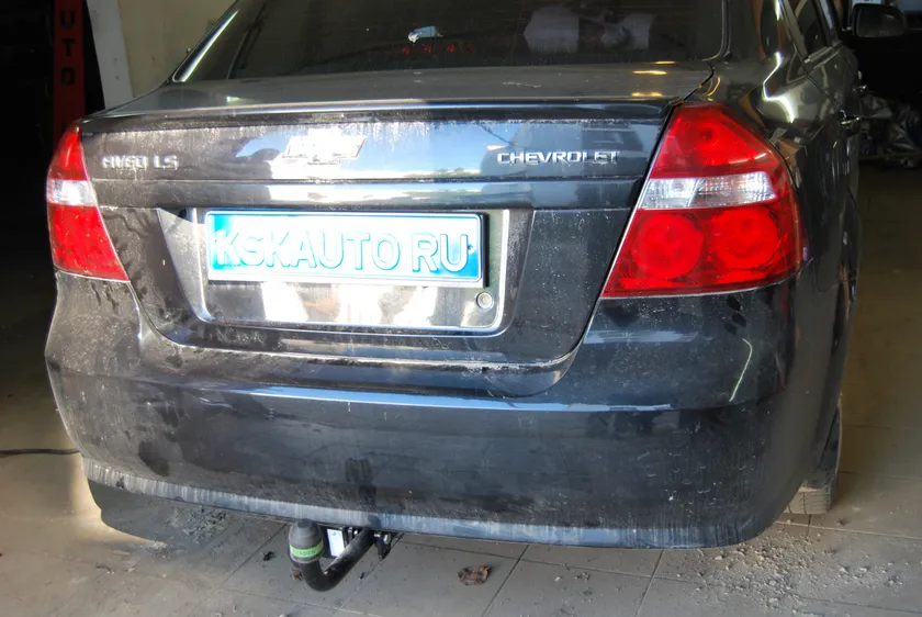 Фаркоп Лидер-Плюс для Chevrolet Aveo I седан 2006-2011. Артикул C207-A Фаркоп Лидер-Плюс для Chevrolet Aveo I седан 2006-2011. Артикул C207-A