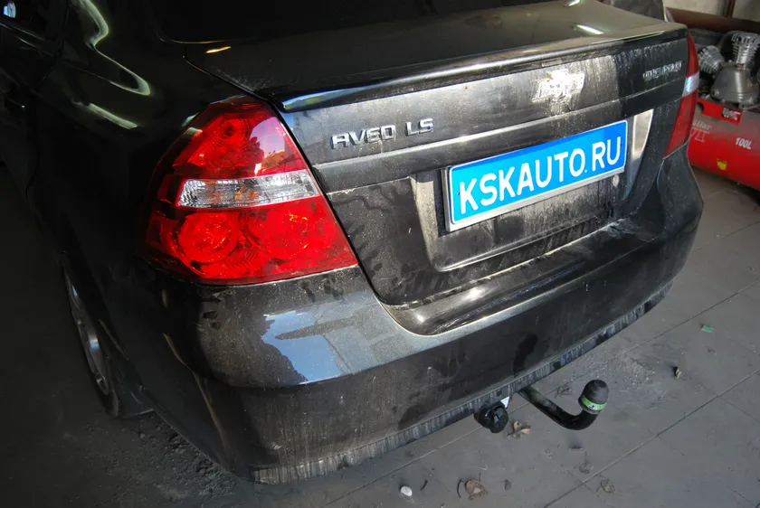 Фаркоп Лидер-Плюс для Chevrolet Aveo I седан 2006-2011. Артикул C207-A Фаркоп Лидер-Плюс для Chevrolet Aveo I седан 2006-2011. Артикул C207-A