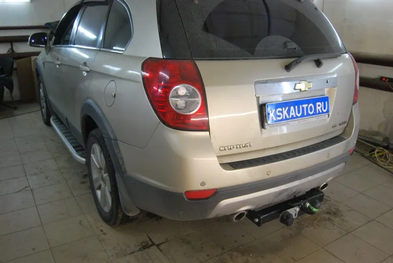 Фаркоп Лидер-Плюс для Chevrolet Captiva 2006-2013. Артикул C217-F Фаркоп Лидер-Плюс для Chevrolet Captiva 2006-2013. Артикул C217-F