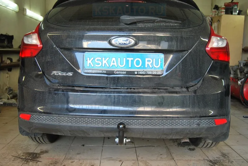 Фаркоп Лидер-Плюс для Ford Focus ll хэтчбек 2004-2011. Артикул F101-A Фаркоп Лидер-Плюс для Ford Focus ll хэтчбек 2004-2011. Артикул F101-A