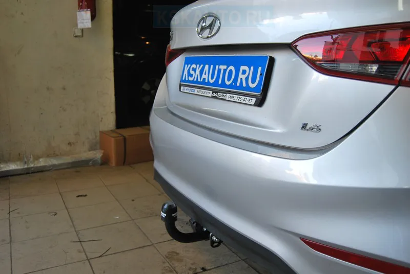 Фаркоп Лидер-Плюс для Hyundai Solaris II седан 2017-2025. Артикул H228-A Фаркоп Лидер-Плюс для Hyundai Solaris II седан 2017-2025. Артикул H228-A