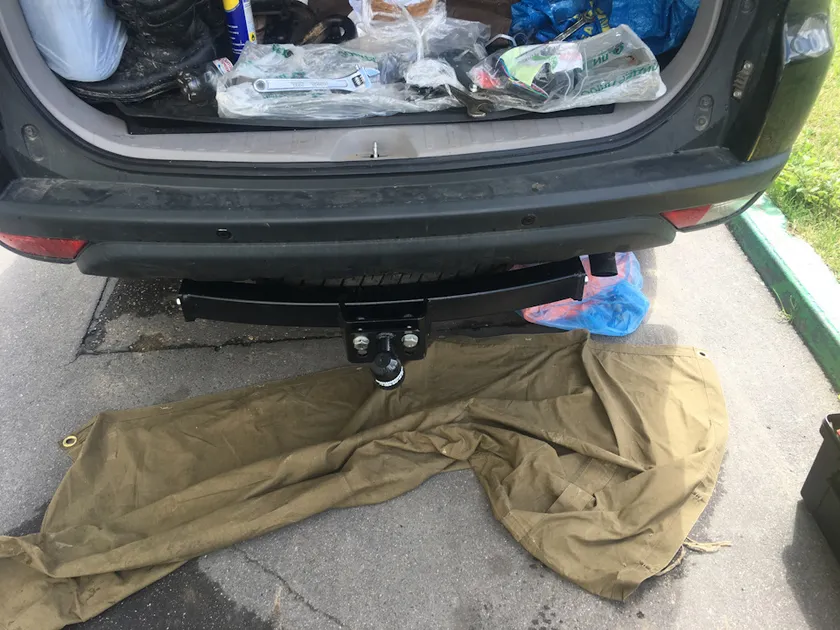 Фаркоп Лидер-Плюс для Mitsubishi Pajero Sport III до рестайлинга 2016-2020. Фланцевое крепление. Артикул M115-FC Фаркоп Лидер-Плюс для Mitsubishi Pajero Sport III до рестайлинга 2016-2020. Фланцевое крепление. Артикул M115-FC