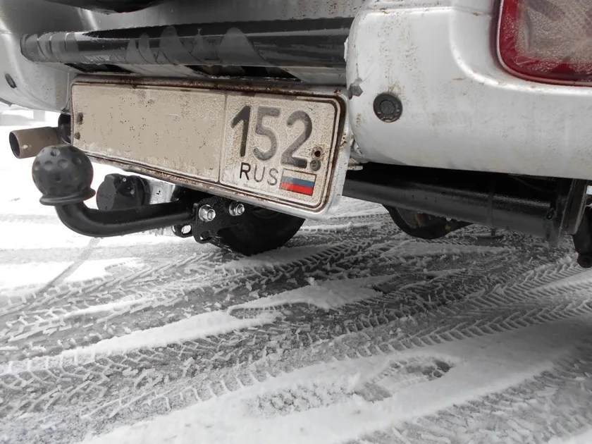 Фаркоп Лидер-Плюс для Nissan Terrano II 1993-2002. Артикул N112-A