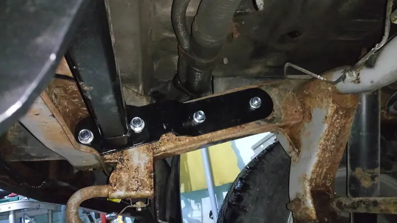 Фаркоп Лидер-Плюс для SsangYong Korando II 1996-2006. Артикул S203-A Фаркоп Лидер-Плюс для SsangYong Korando II 1996-2006. Артикул S203-A