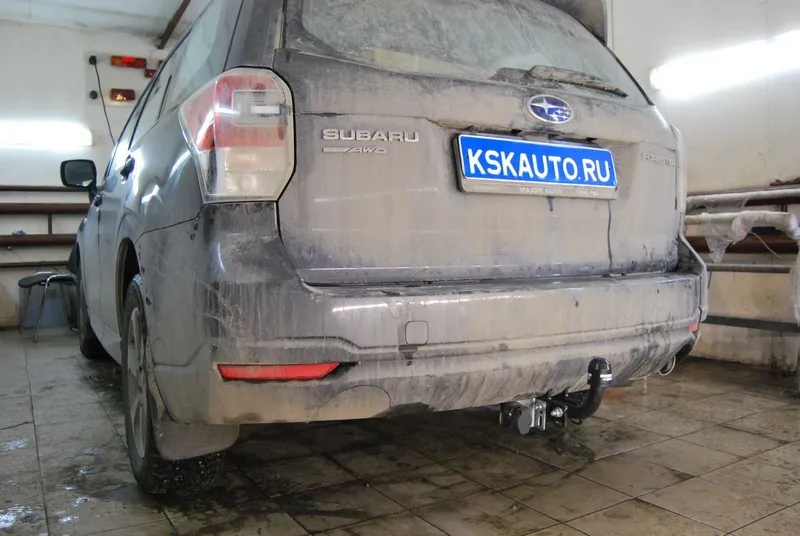 Фаркоп Лидер-Плюс для Subaru Forester IV SJ 2013-2018. Артикул S305-A Фаркоп Лидер-Плюс для Subaru Forester IV SJ 2013-2018. Артикул S305-A