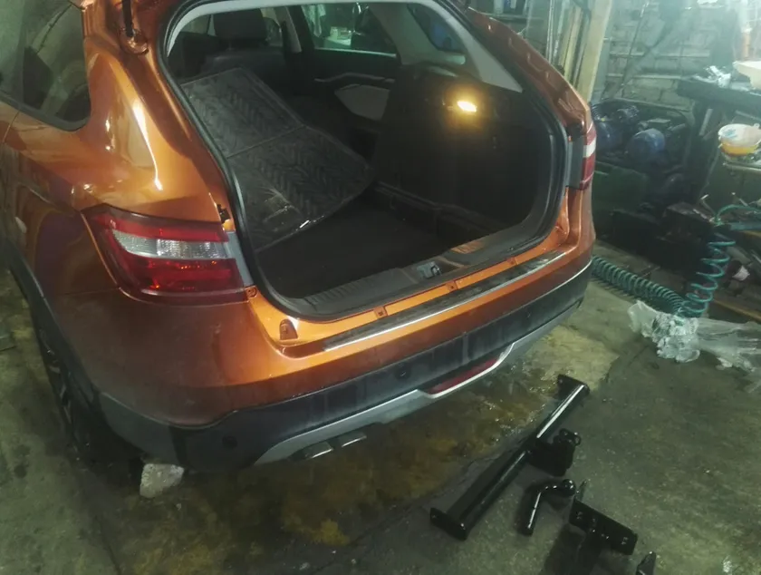 Фаркоп Tavials (Лидер-Плюс) для Lada Vesta седан, универсал, SW Cross, седан Cross 2017-2025. Артикул T-VAZ-44A Фаркоп Tavials (Лидер-Плюс) для Lada Vesta седан, универсал, SW Cross, седан Cross 2017-2025. Артикул T-VAZ-44A