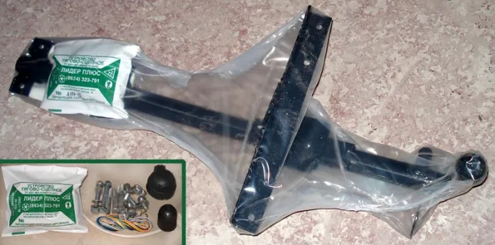 Фаркоп Tavials (Лидер-Плюс) для ВАЗ 2113 2004-2013. (Сварной). Артикул T-VAZ-31H