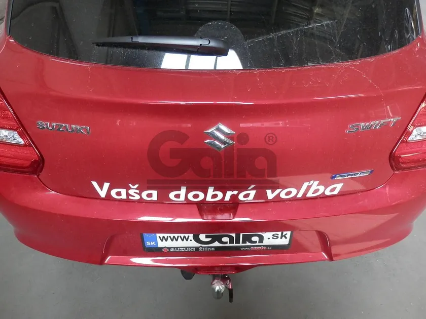 Фаркоп Galia оцинкованный для Suzuki Swift V хетчбек 3,5 дверей (кроме 4WD) 2016-2025. Артикул S121A Фаркоп Galia оцинкованный для Suzuki Swift V хетчбек 3,5 дверей (кроме 4WD) 2016-2025. Артикул S121A