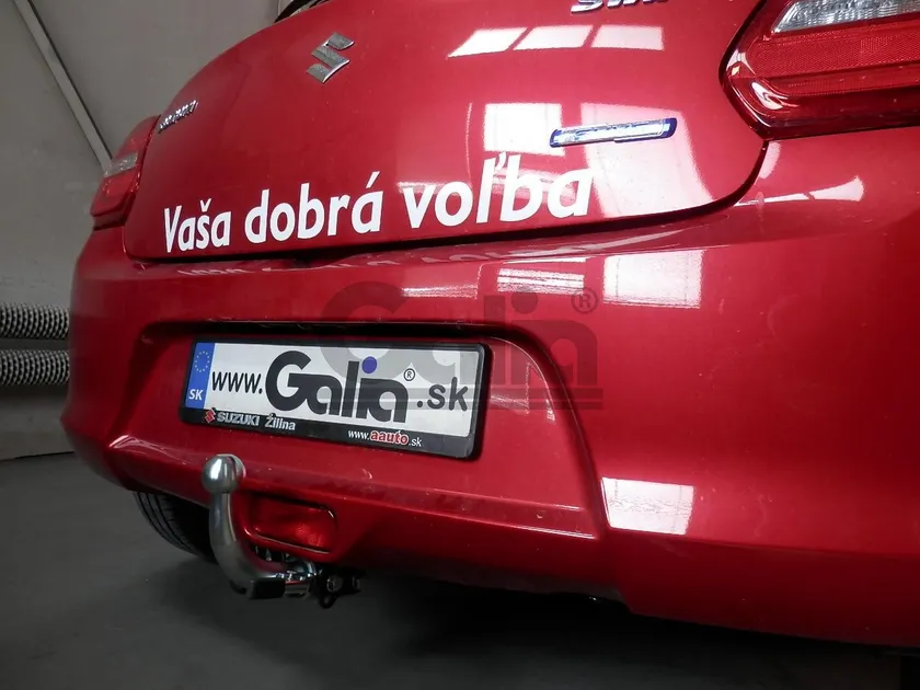 Фаркоп Galia оцинкованный для Suzuki Swift V хетчбек 3,5 дверей (кроме 4WD) 2016-2025. Артикул S121A Фаркоп Galia оцинкованный для Suzuki Swift V хетчбек 3,5 дверей (кроме 4WD) 2016-2025. Артикул S121A