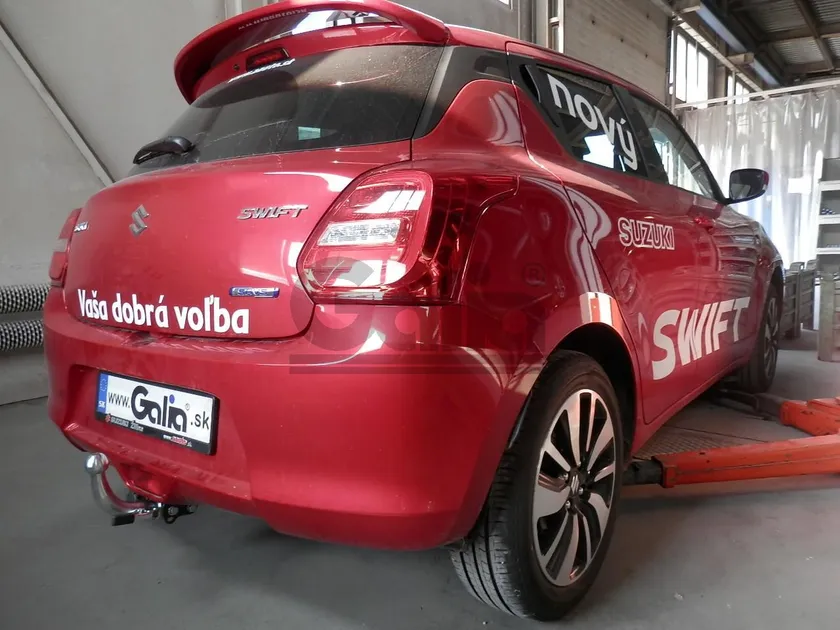 Фаркоп Galia оцинкованный для Suzuki Swift V хетчбек 3,5 дверей (кроме 4WD) 2016-2025. Артикул S121A Фаркоп Galia оцинкованный для Suzuki Swift V хетчбек 3,5 дверей (кроме 4WD) 2016-2025. Артикул S121A