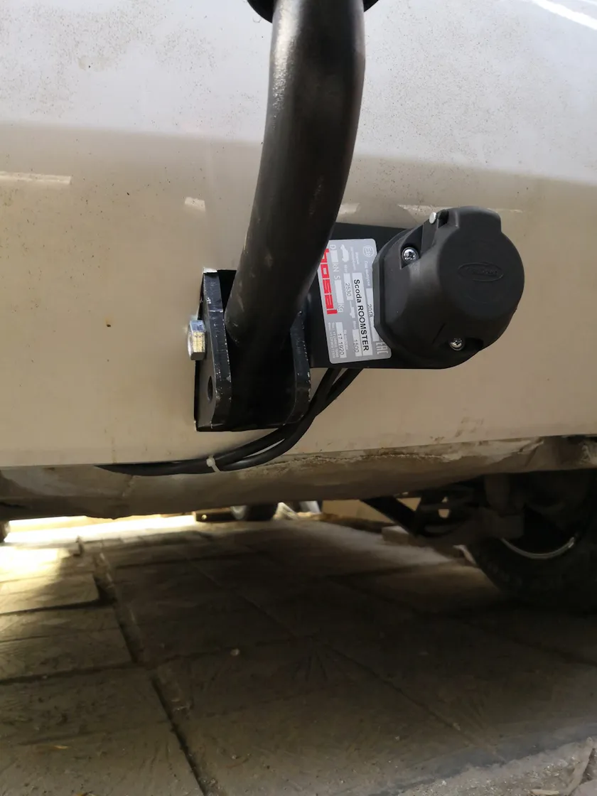 Фаркоп Oris (ранее Bosal) для Skoda Roomster минивэн 2006-2015. Артикул 1920-A Фаркоп Oris (ранее Bosal) для Skoda Roomster минивэн 2006-2015. Артикул 1920-A