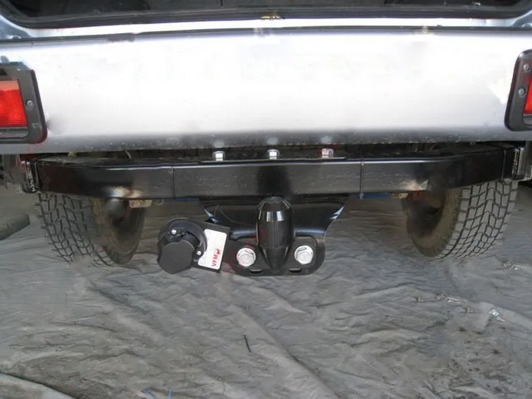 Фаркоп Oris (ранее Bosal) для Mitsubishi Montero Sport I 1998-2008. Фланцевое крепление. Артикул 4126-F