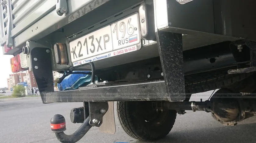 Фаркоп Oris (ранее Bosal) для УАЗ-39094 Фермер. Артикул 6510-A