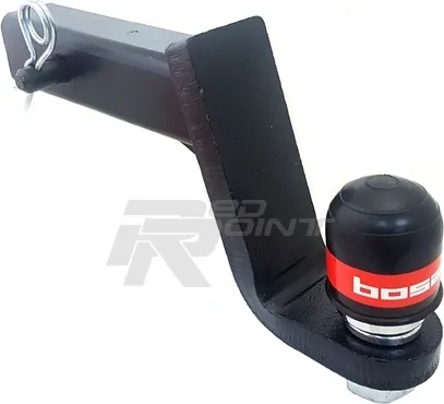 Шаровый узел Bosal (занижение 12.5 см) на американские автомобили на базе шара Е с заижением 5 дюймов (125 мм) под квадратное отверстие 50 мм * 50 мм в корпусе ТСУ. Артикул 8003-E