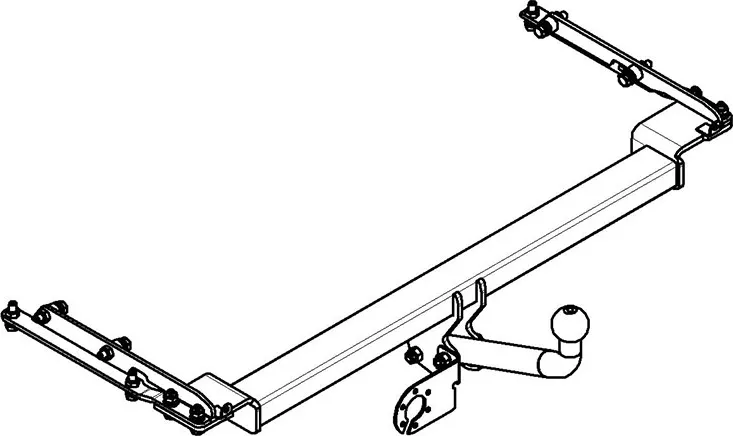 Фаркоп AvtoS для Nissan Note I 2005-2013. Артикул NS 19 Фаркоп AvtoS для Nissan Note I 2005-2013. Артикул NS 19