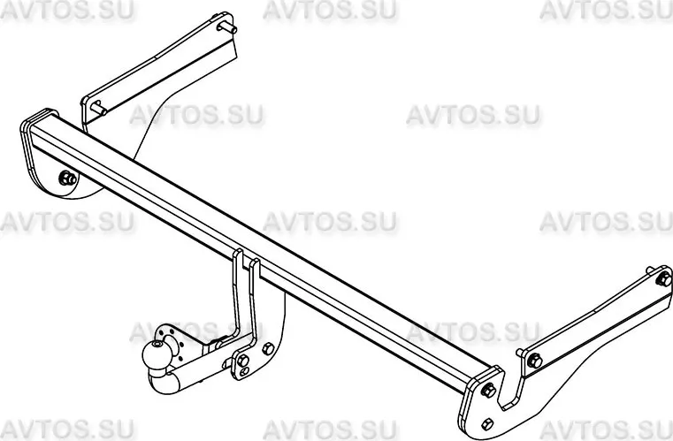 Фаркоп AvtoS для Mazda 6 седан 2012-2025. Артикул MZ 03 Фаркоп AvtoS для Mazda 6 седан 2012-2025. Артикул MZ 03