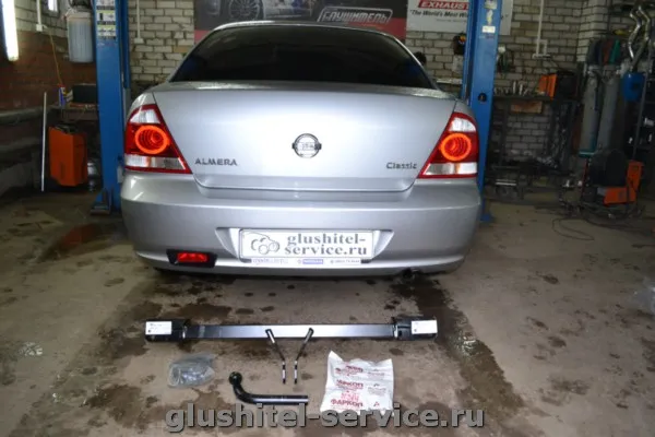 Фаркоп AvtoS для Nissan Almera Classic 2007-2013. Артикул NS 14 Фаркоп AvtoS для Nissan Almera Classic 2007-2013. Артикул NS 14