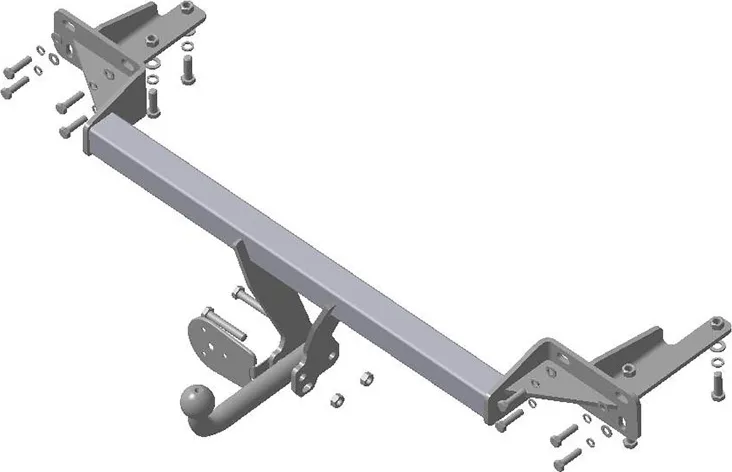 Фаркоп AvtoS для Nissan Almera Classic 2007-2013. Артикул NS 14 Фаркоп AvtoS для Nissan Almera Classic 2007-2013. Артикул NS 14