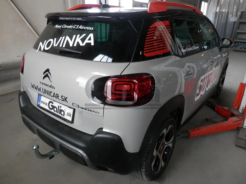 Фаркоп Galia оцинкованный для Citroen C3 Aircross 2018-2025. Быстросъемный крюк. Артикул C073C Фаркоп Galia оцинкованный для Citroen C3 Aircross 2018-2025. Быстросъемный крюк. Артикул C073C
