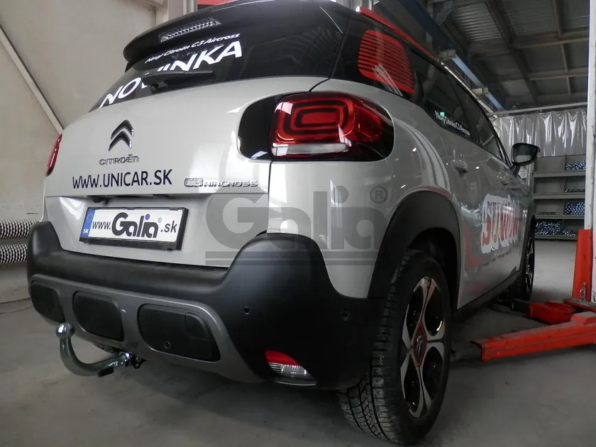 Фаркоп Galia оцинкованный для Citroen C3 Aircross 2018-2025. Быстросъемный крюк. Артикул C073C Фаркоп Galia оцинкованный для Citroen C3 Aircross 2018-2025. Быстросъемный крюк. Артикул C073C
