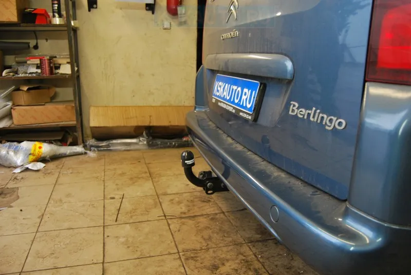 Фаркоп Лидер-Плюс для Citroen Berlingo II B9 короткая база 2008-2019. Артикул C302-A Фаркоп Лидер-Плюс для Citroen Berlingo II B9 короткая база 2008-2019. Артикул C302-A