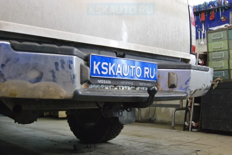 Фаркоп Лидер-Плюс для Nissan NP300 2008-2015. Артикул N113-A Фаркоп Лидер-Плюс для Nissan NP300 2008-2015. Артикул N113-A