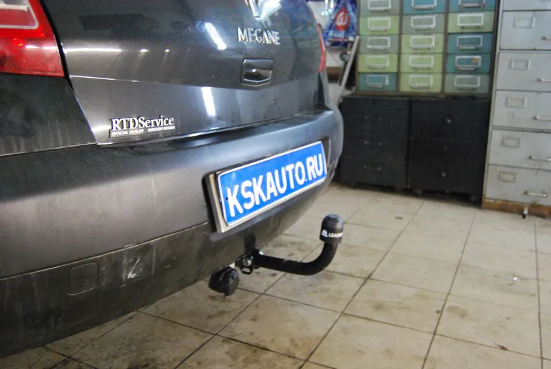 Фаркоп Лидер-Плюс для Renault Megane II седан 2003-2008. Артикул R103-A Фаркоп Лидер-Плюс для Renault Megane II седан 2003-2008. Артикул R103-A