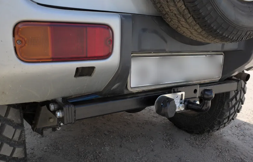 Фаркоп Лидер-Плюс для Suzuki Jimny 1998-2018. Фланцевое крепление. Артикул S403-FC