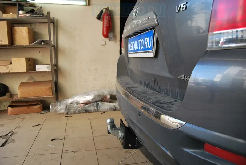 Фаркоп Лидер-Плюс для Toyota Highlander II 2010-2013. Фланцевое крепление. Артикул T119-F Фаркоп Лидер-Плюс для Toyota Highlander II 2010-2013. Фланцевое крепление. Артикул T119-F