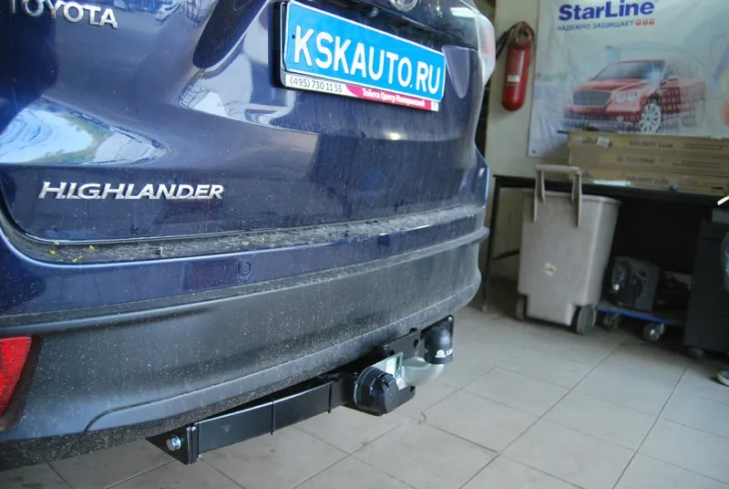 Фаркоп Лидер-Плюс для Toyota Highlander III 2014-2020. Фланцевое крепление. Артикул T120-F Фаркоп Лидер-Плюс для Toyota Highlander III 2014-2020. Фланцевое крепление. Артикул T120-F