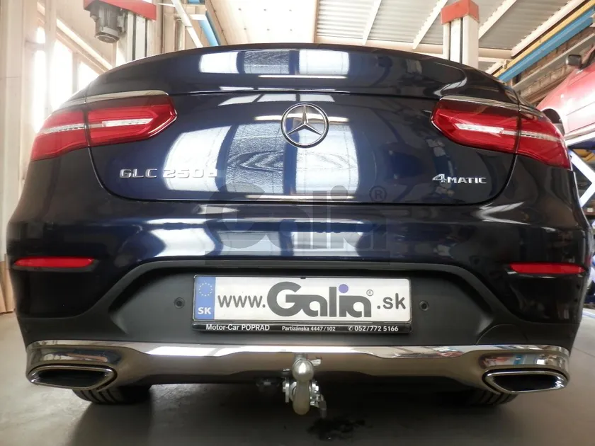 Фаркоп Galia оцинкованный для Mercedes-Benz GLC-Класс X253 2015-2025. Артикул M145C Фаркоп Galia оцинкованный для Mercedes-Benz GLC-Класс X253 2015-2025. Артикул M145C
