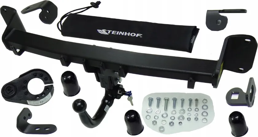 Фаркоп Steinhof для BMW 7 G11, G12 2015-2025. Быстросъемный крюк. Артикул B-083