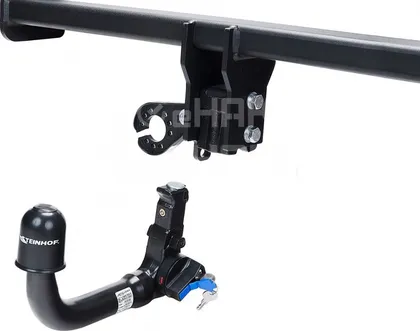 Фаркоп Steinhof для Lexus RX IV 450h рестайлинг 2019-2022 (быстросъемный шар). Артикул L-172