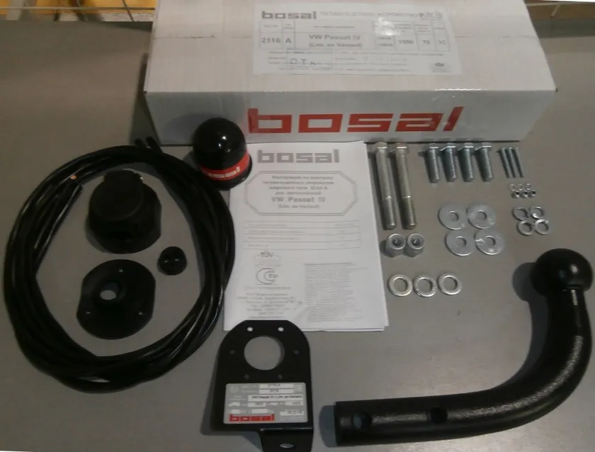 Фаркоп Oris (ранее Bosal) для Volkswagen Passat B4 седан, универсал 1993-1997. Артикул 2116-A Фаркоп Oris (ранее Bosal) для Volkswagen Passat B4 седан, универсал 1993-1997. Артикул 2116-A