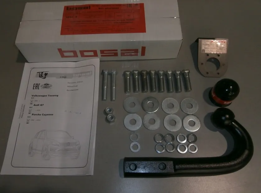 Фаркоп Oris (ранее Bosal) для Volkswagen Touareg 2002-2025. Артикул 2151-A Фаркоп Oris (ранее Bosal) для Volkswagen Touareg 2002-2025. Артикул 2151-A