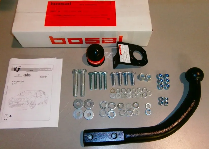 Фаркоп Oris (ранее Bosal) для Peugeot 408 2012-2025. Артикул 2557-A Фаркоп Oris (ранее Bosal) для Peugeot 408 2012-2025. Артикул 2557-A