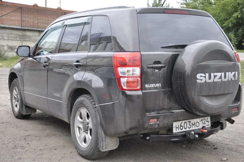 Фаркоп Oris (ранее Bosal) для Suzuki Grand Vitara III 5-дв. 2005-2015. Фланцевое крепление. Артикул 2850-F Фаркоп Oris (ранее Bosal) для Suzuki Grand Vitara III 5-дв. 2005-2015. Фланцевое крепление. Артикул 2850-F