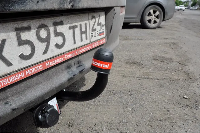 Фаркоп Oris (ранее Bosal) для Mitsubishi Lancer 10 седан (1,6л) 2012-2017. Артикул 4163-A