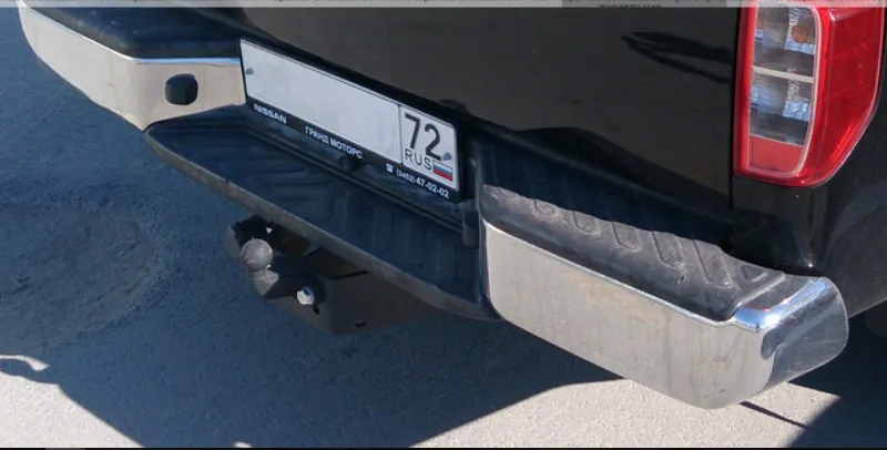 Фаркоп Oris (ранее Bosal) для Nissan Navara D40 (со ступенькой) 2005-2015. Фланцевое крепление. Артикул 4360-F Фаркоп Oris (ранее Bosal) для Nissan Navara D40 (со ступенькой) 2005-2015. Фланцевое крепление. Артикул 4360-F